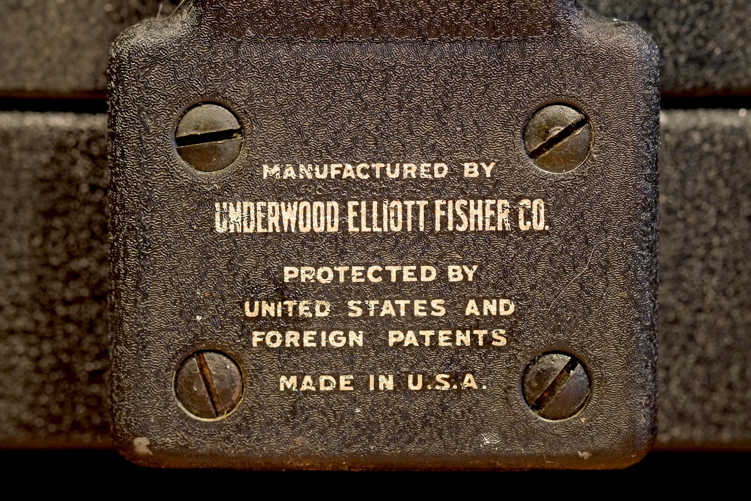 Пищущая печатная машинка Underwood Standard S