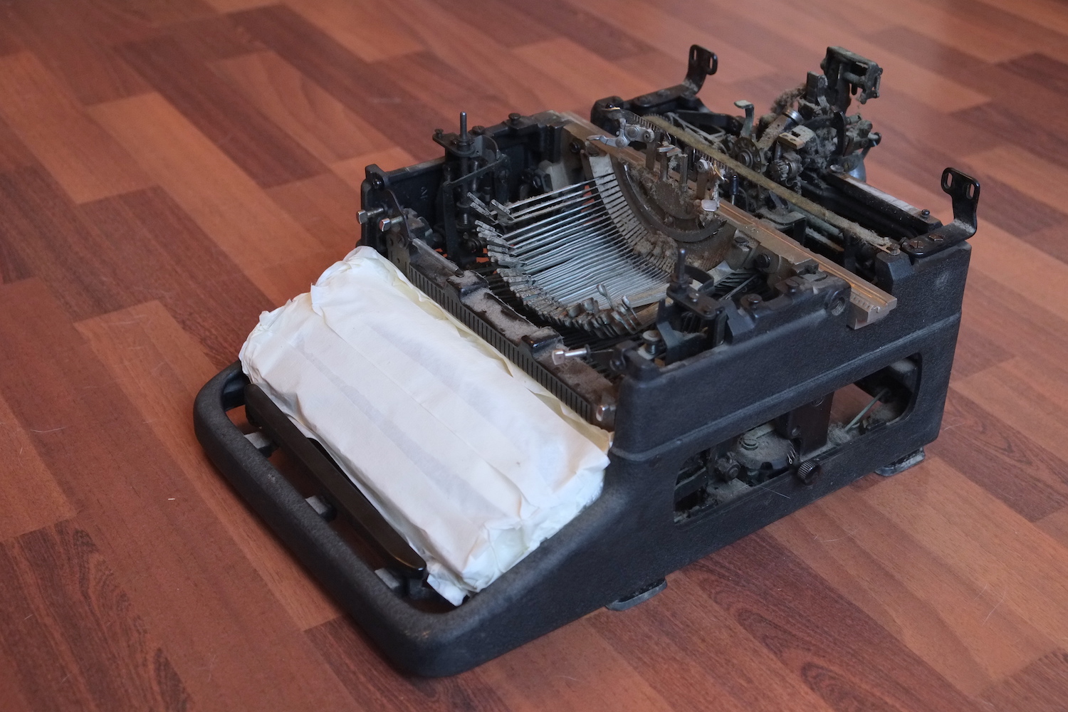 Мойка пишущей печатной машинки